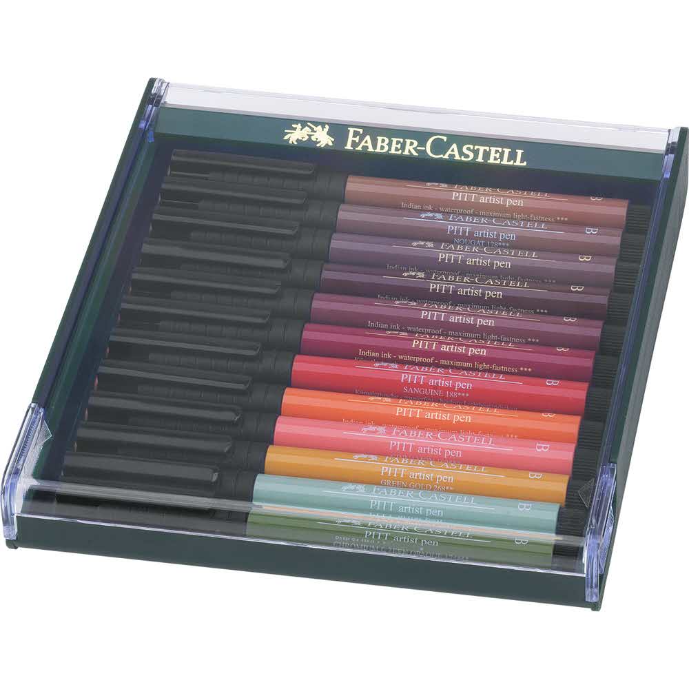 pitt artist pen brush zestaw 12 kolearth faber castell alibiuro.pl 87