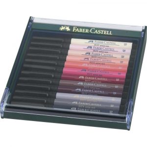pitt artist pen brush zestaw 12 kolskin faber castell alibiuro.pl 49