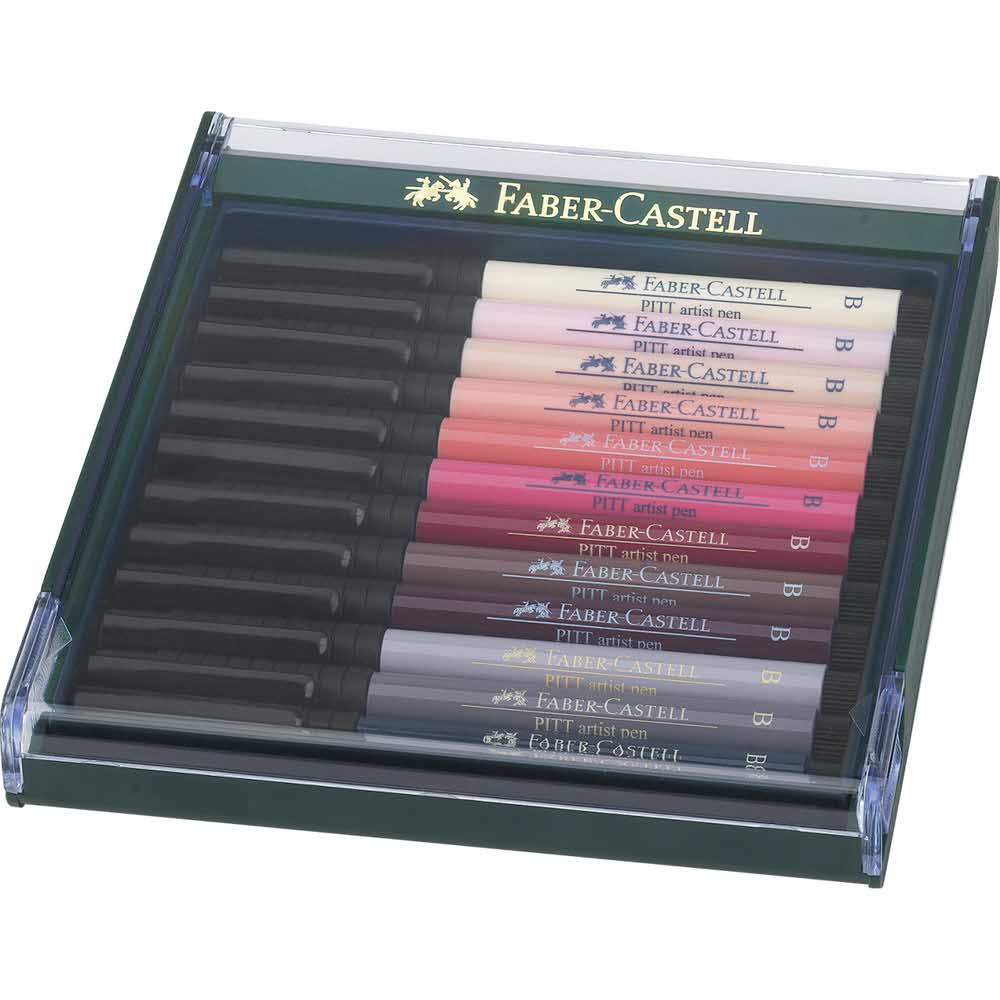 pitt artist pen brush zestaw 12 kolskin faber castell alibiuro.pl 49