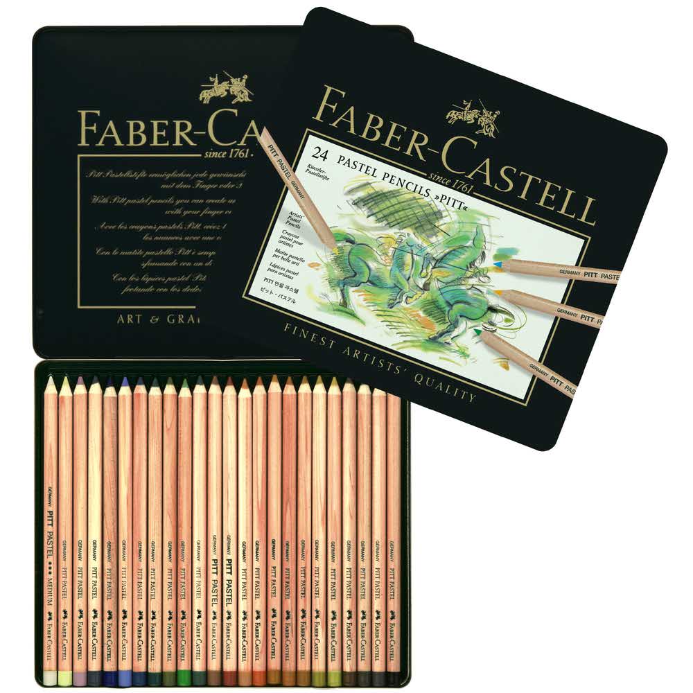 pitt kredka pastelowa opakowanie metal 24 kolfaber castell alibiuro.pl 31