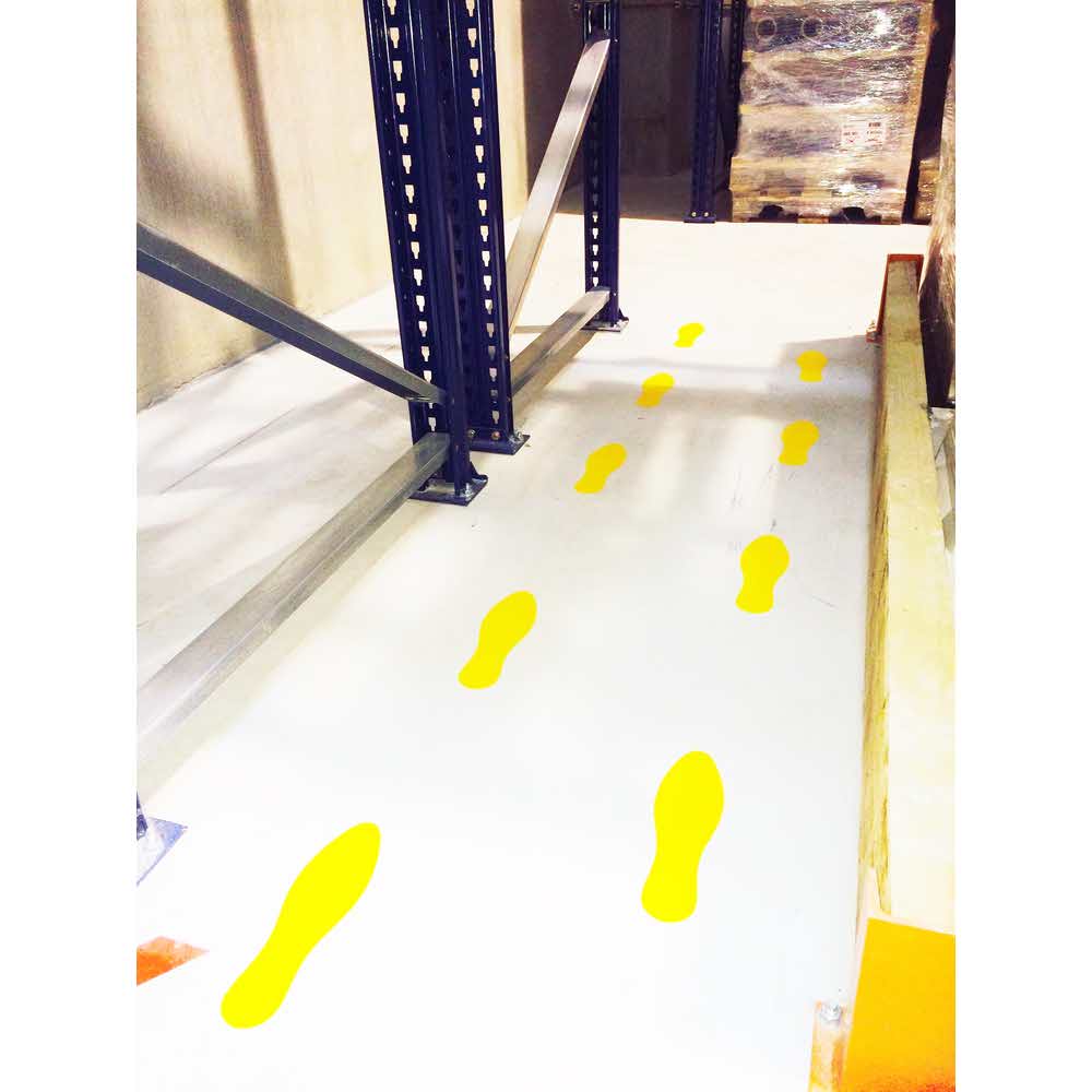 samoprzylepne naklejki stopa tarifold 280x84 wodoodporne x 10 szt. alibiuro.pl 67