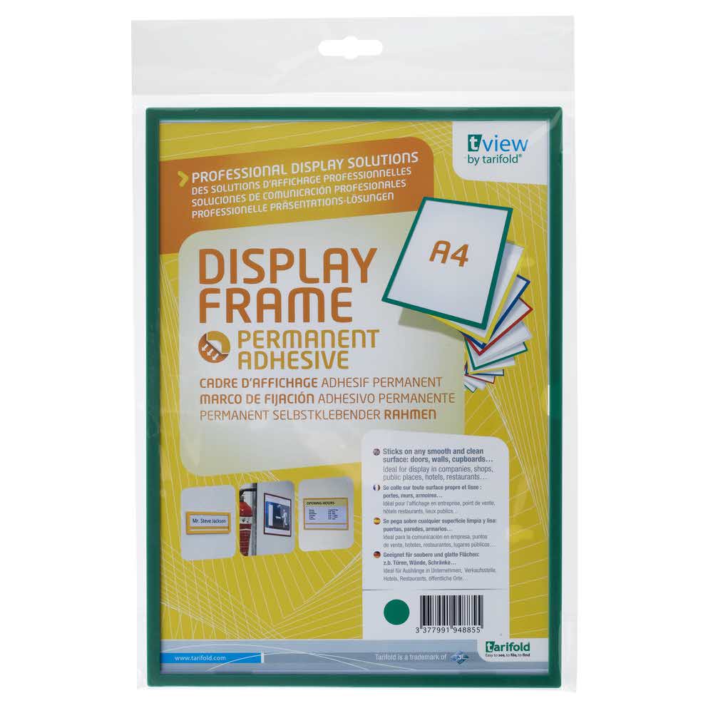 samoprzylepny identyfikator naścienny a4 tarifold zielony alibiuro.pl 16