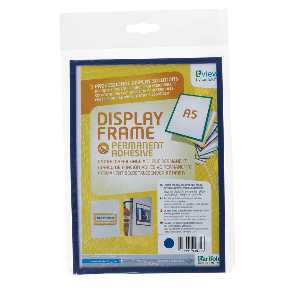 samoprzylepny identyfikator naścienny a5 tarifold niebieski alibiuro.pl 81