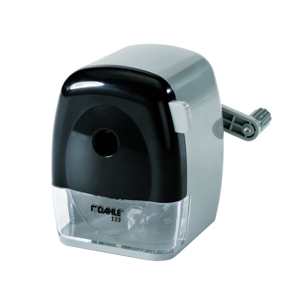 temperówka dahle na korbkę z blokadą plastikowa szaro czarna 8mm alibiuro.pl 13