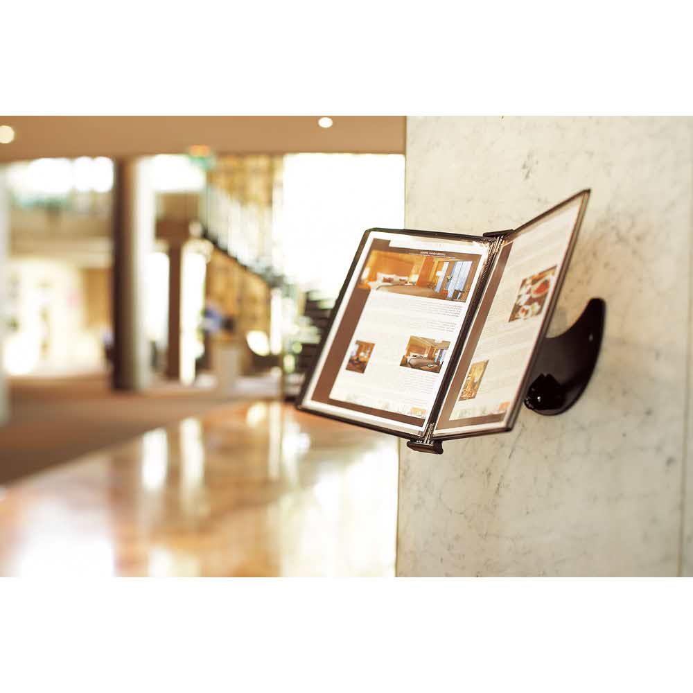 trójwymiarowy system prezentacyjny tarifold a4 +10 paneli prezentacyjnych czarnych alibiuro.pl 83