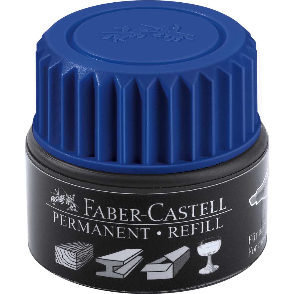 tusz do napełniania markera permanentnego grip 1505 niebieski faber castell alibiuro.pl 99