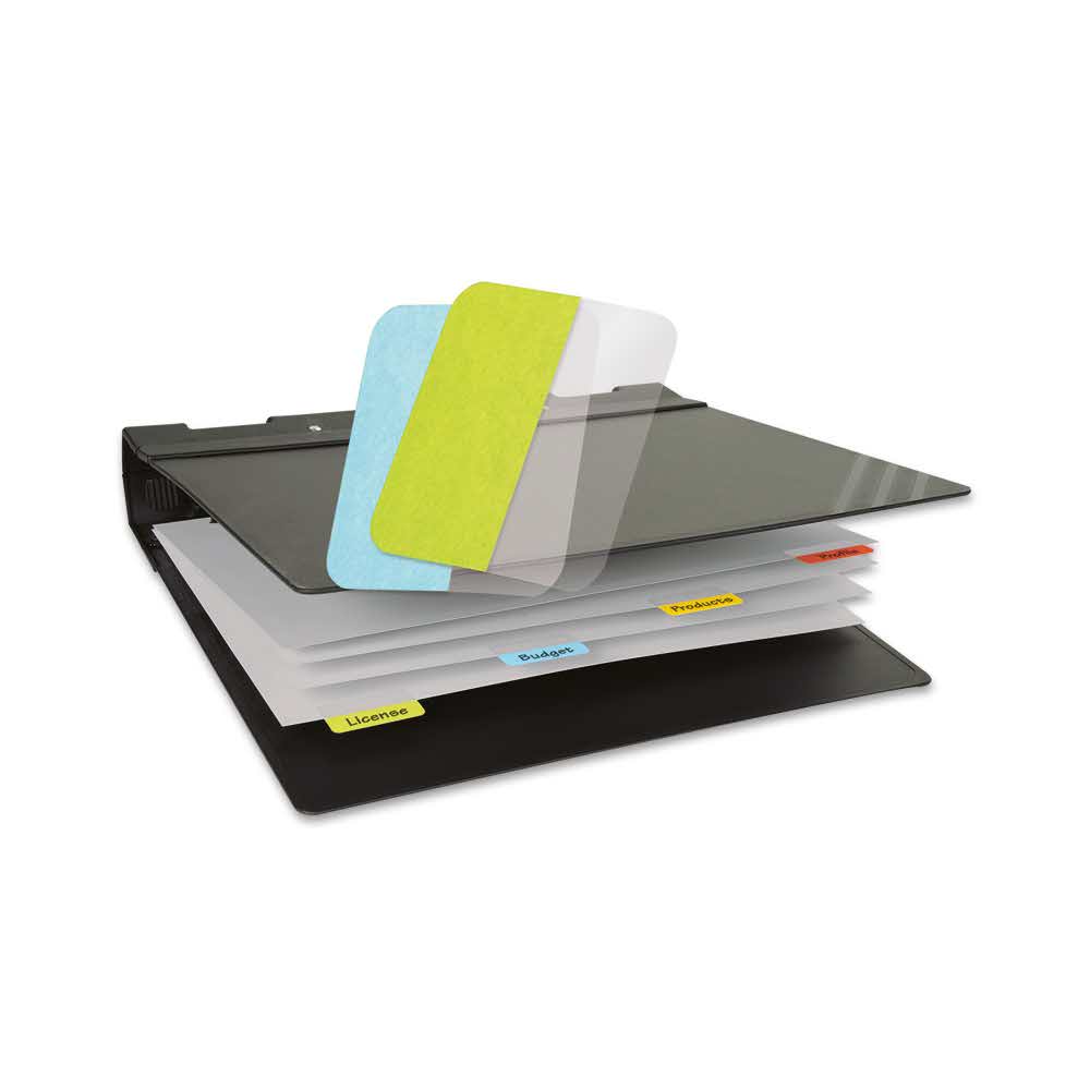 zakładki indeksujące 3l białe x 48 szt12x40mm alibiuro.pl 93