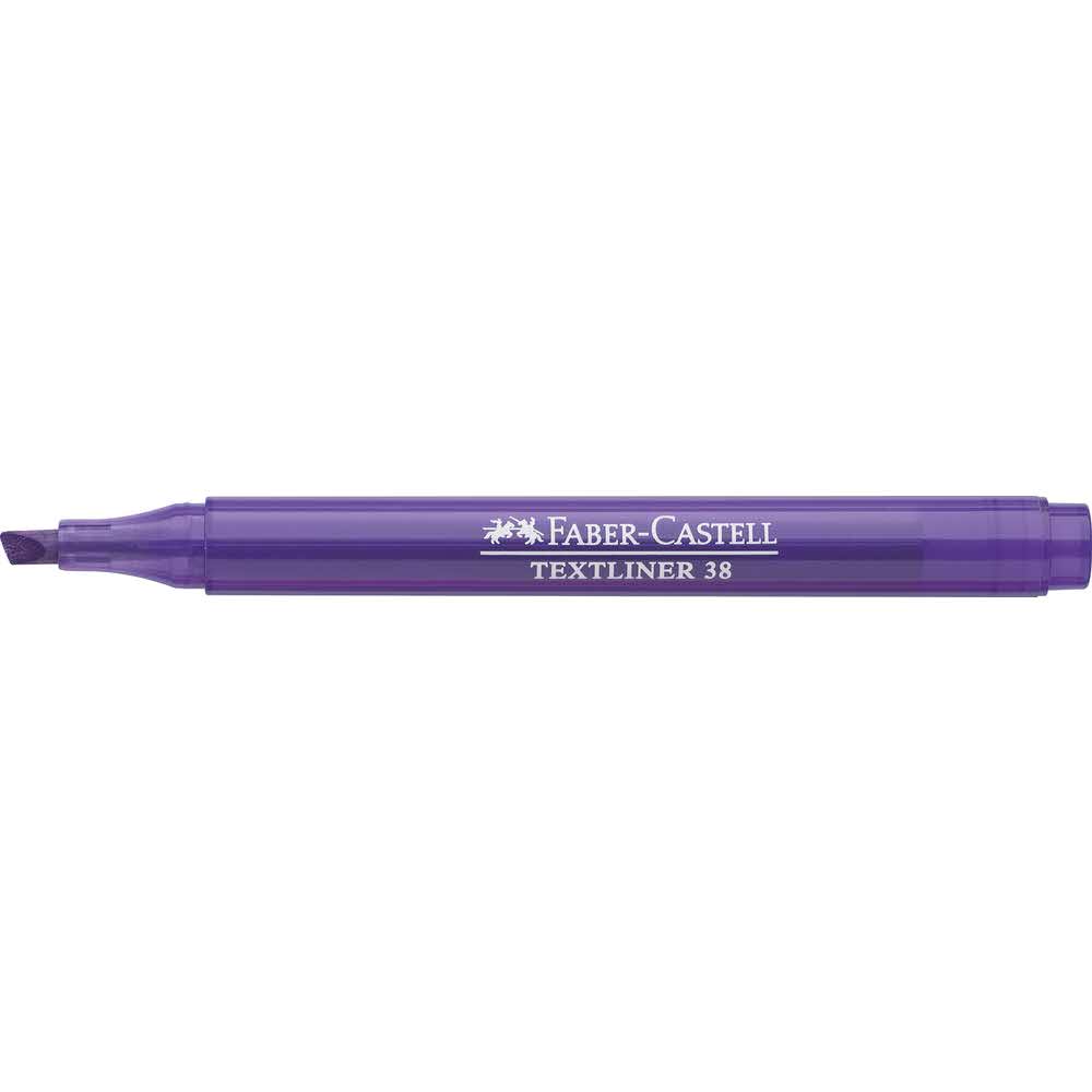 zakreślacz 38 fioletowy faber castell alibiuro.pl 90