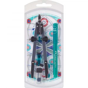 zestaw cyrkiel+adapter+cienkopis broadpen faber castell alibiuro.pl 73