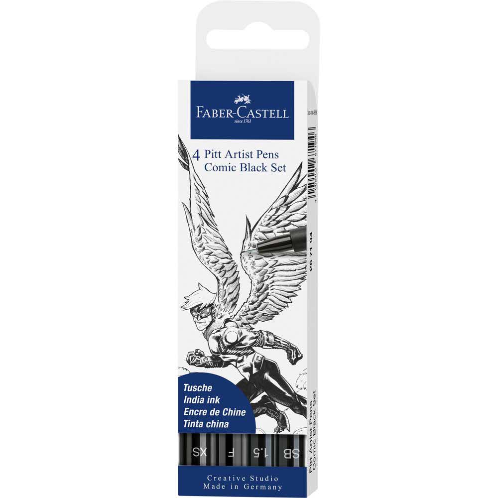 zestaw pit artist pen do rysowania komiksów inch the famazings son inch 4 sztfaber castell alibiuro.pl 82