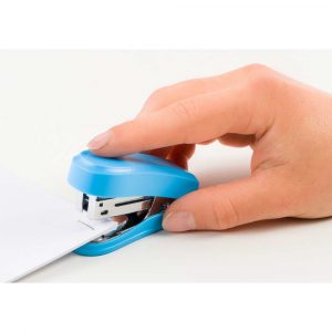 zszywacz mini novus błękitny zszywki 24 6 blister alibiuro.pl 16