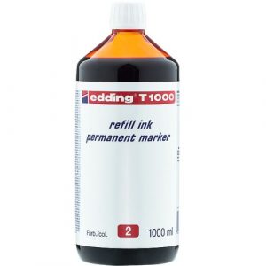 Tusz Edding Do Markerów Permanentnych T 1000, 100ml Czerwony