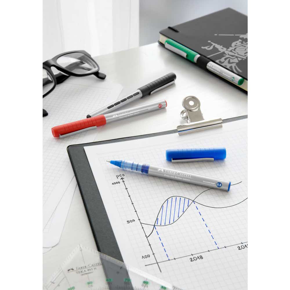 cienkopis kulkowy free ink 05mm czarny faber castell alibiuro.pl 38