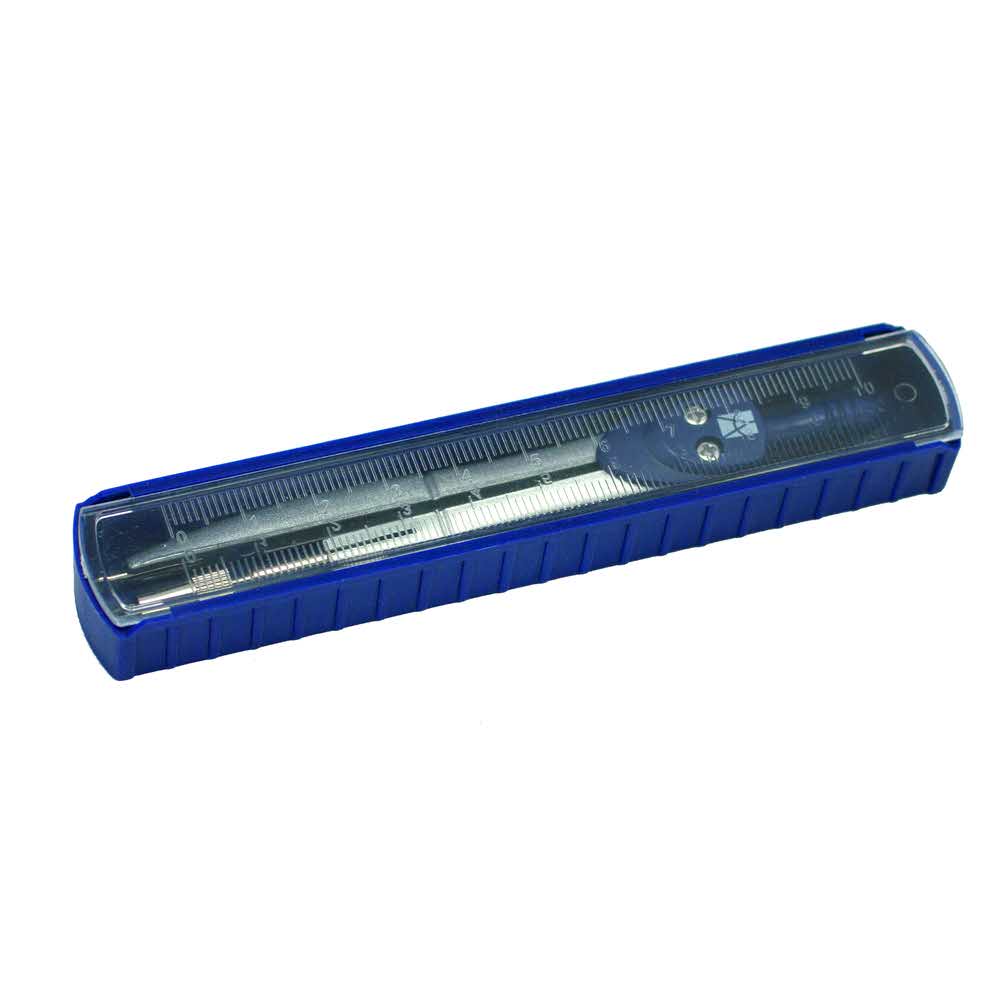 cyrkiel compassi metalowy kasetka z linijką alibiuro.pl 75