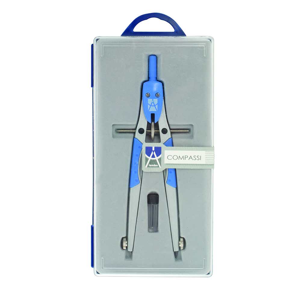 cyrkiel compassi metalowy z systemem do precyzyjnej regulacji kasetka alibiuro.pl 54