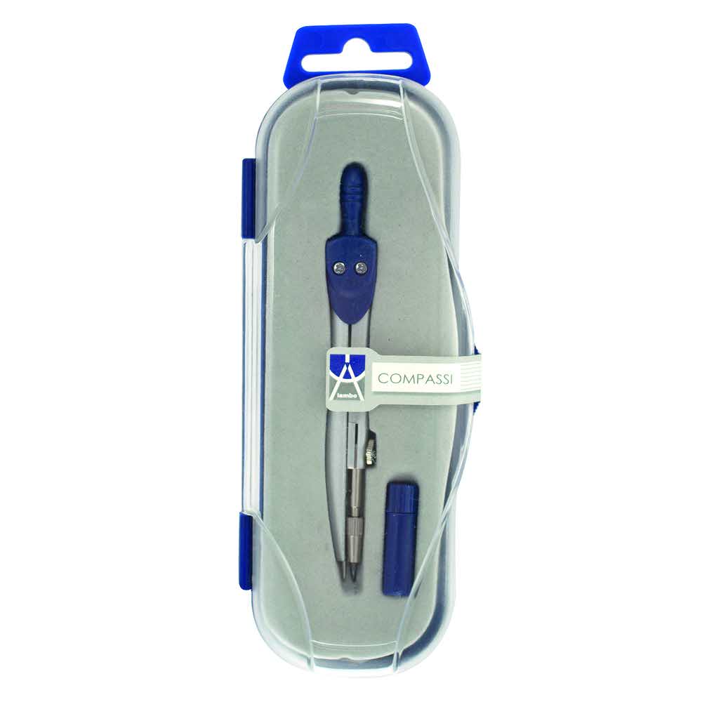 cyrkiel compassi metalowy z zapasem grafitów kasetka alibiuro.pl 28