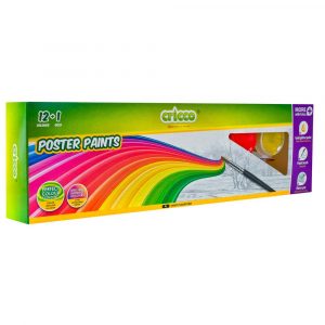 farby plakatowe cricco 12 kol+1 złoty brokat pojemnik do mieszania farb alibiuro.pl 49