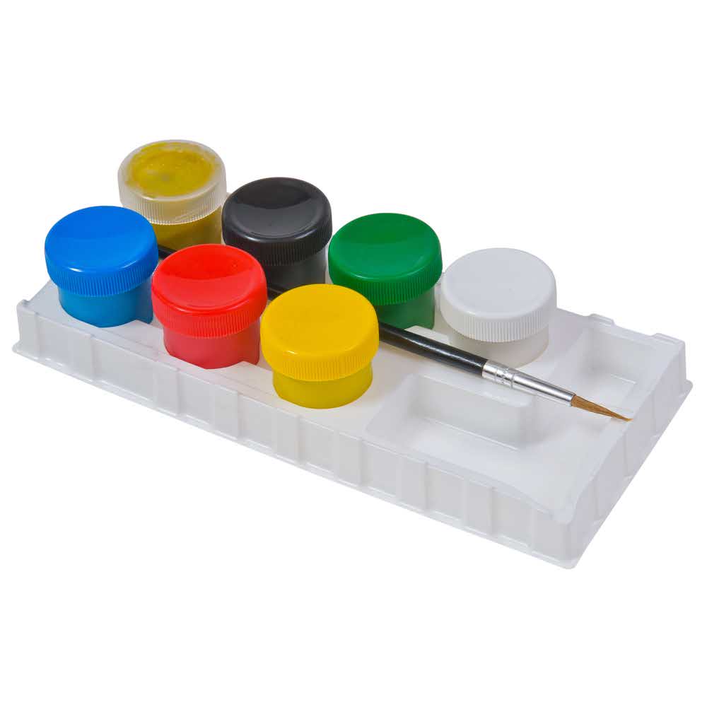 farby plakatowe cricco 6 kol+1 złoty brokat pojemnik do mieszania farb alibiuro.pl 36