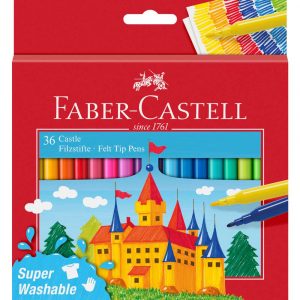 flamastry zamek 36 kolopakowanie kartonowe faber castell alibiuro.pl 90