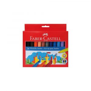 flamastry zamek jumbo 24 kol.opakowanie kartonowe faber castell alibiuro.pl 1