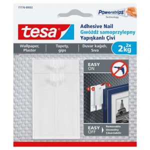 gwóźdź samoprzylepny do tapet tesa 2kg biały alibiuro.pl 7