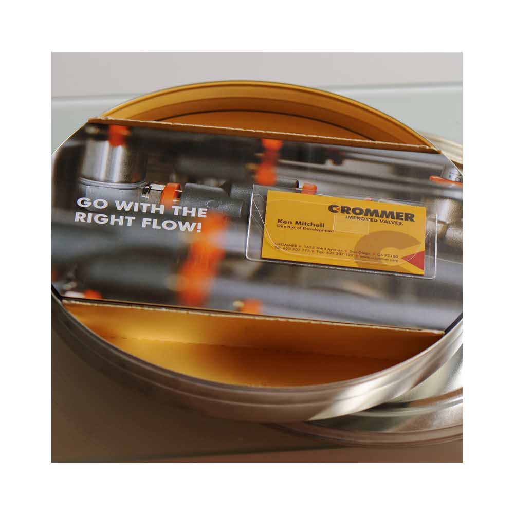 kieszeń samoprzylepna 3l x 10 sztna wizytówki z klapką 105x60mm alibiuro.pl 95