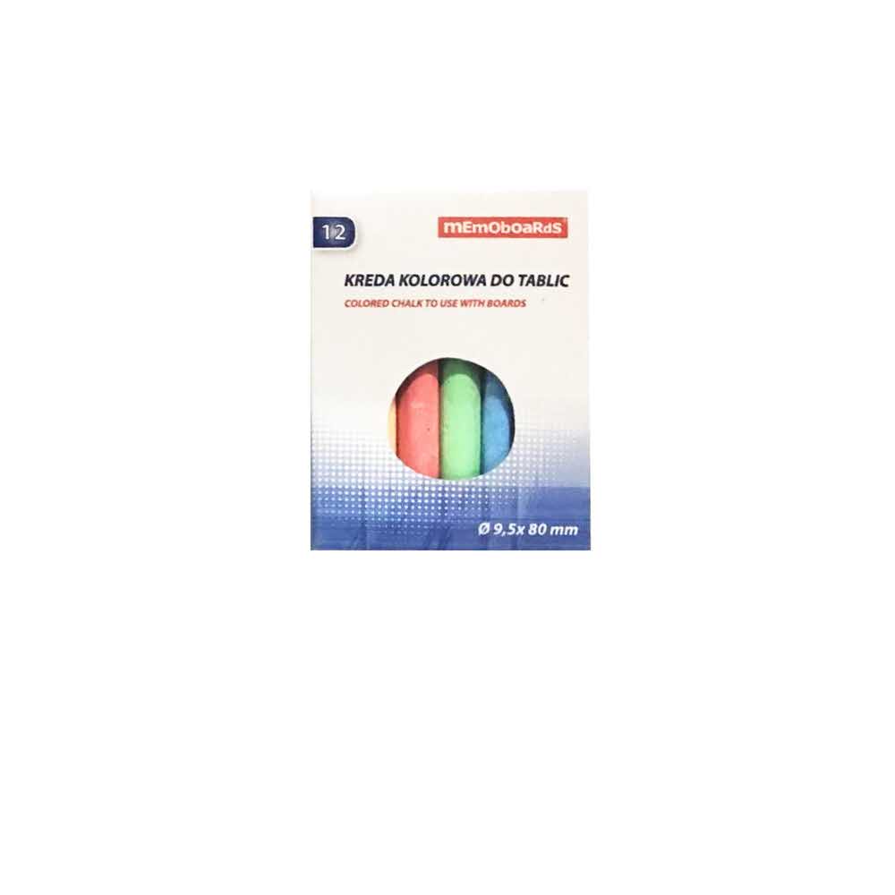 kreda kolorowa do tablic memoboards12 kolw kartoniku f 95x80mm alibiuro.pl 19