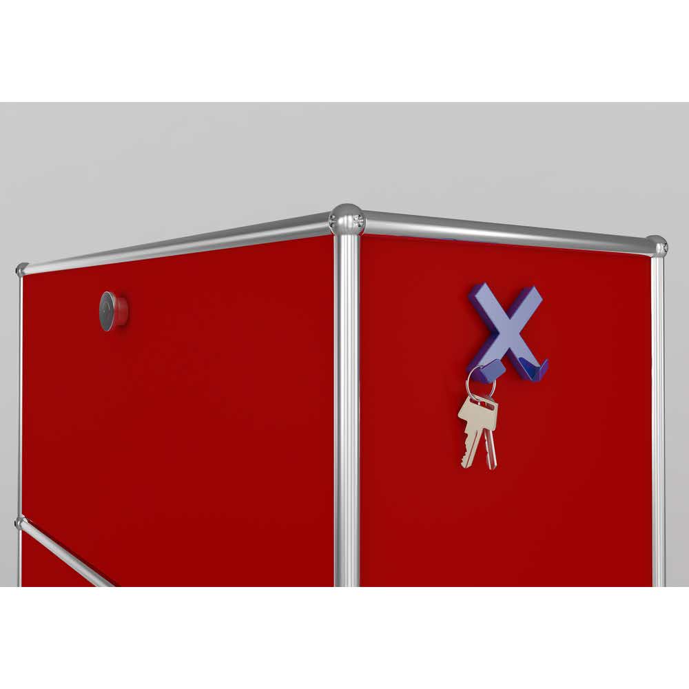 magnes mega magnet cross xl 90x90mm niebieski dahle alibiuro.pl 78