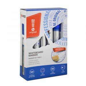 marker do tablic suchościeralnych memobe okrągła końcówka kolor niebieski alibiuro.pl 10