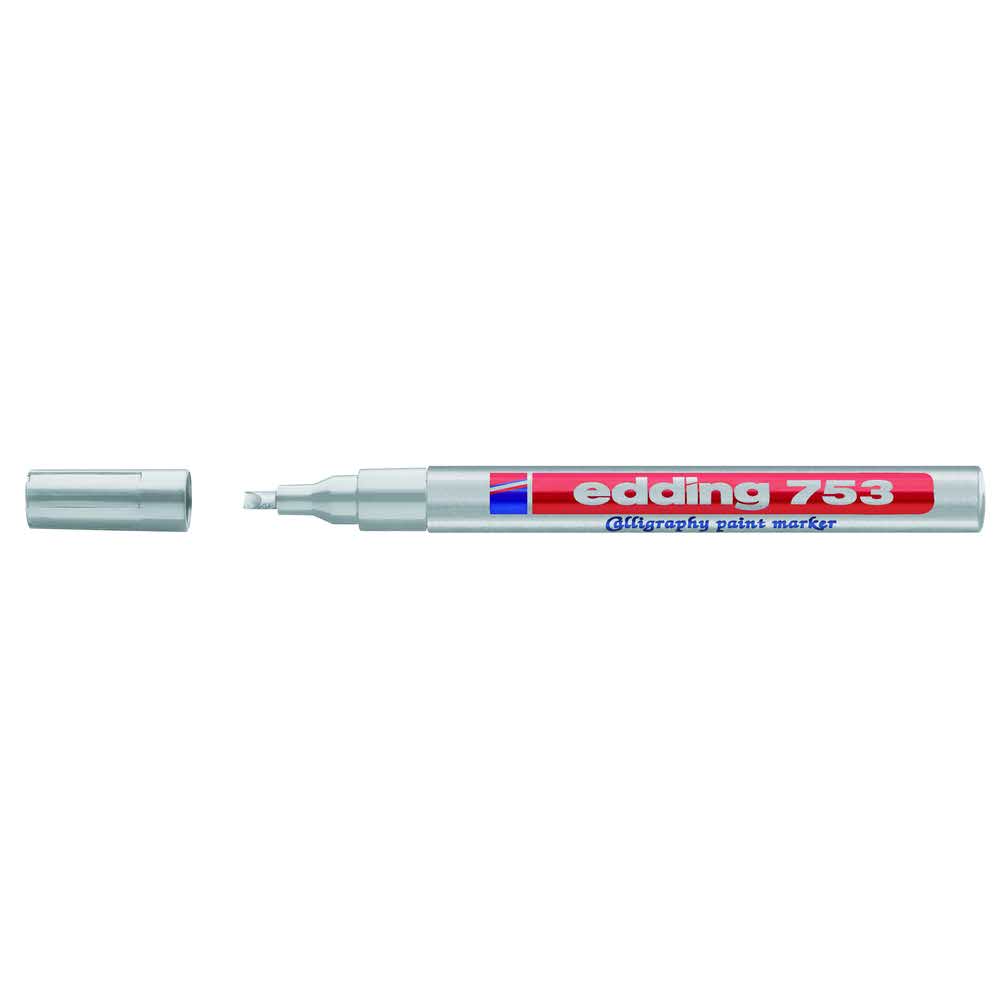 marker edding lakierowy do kaligrafii 1 25mm srebrny alibiuro.pl 86