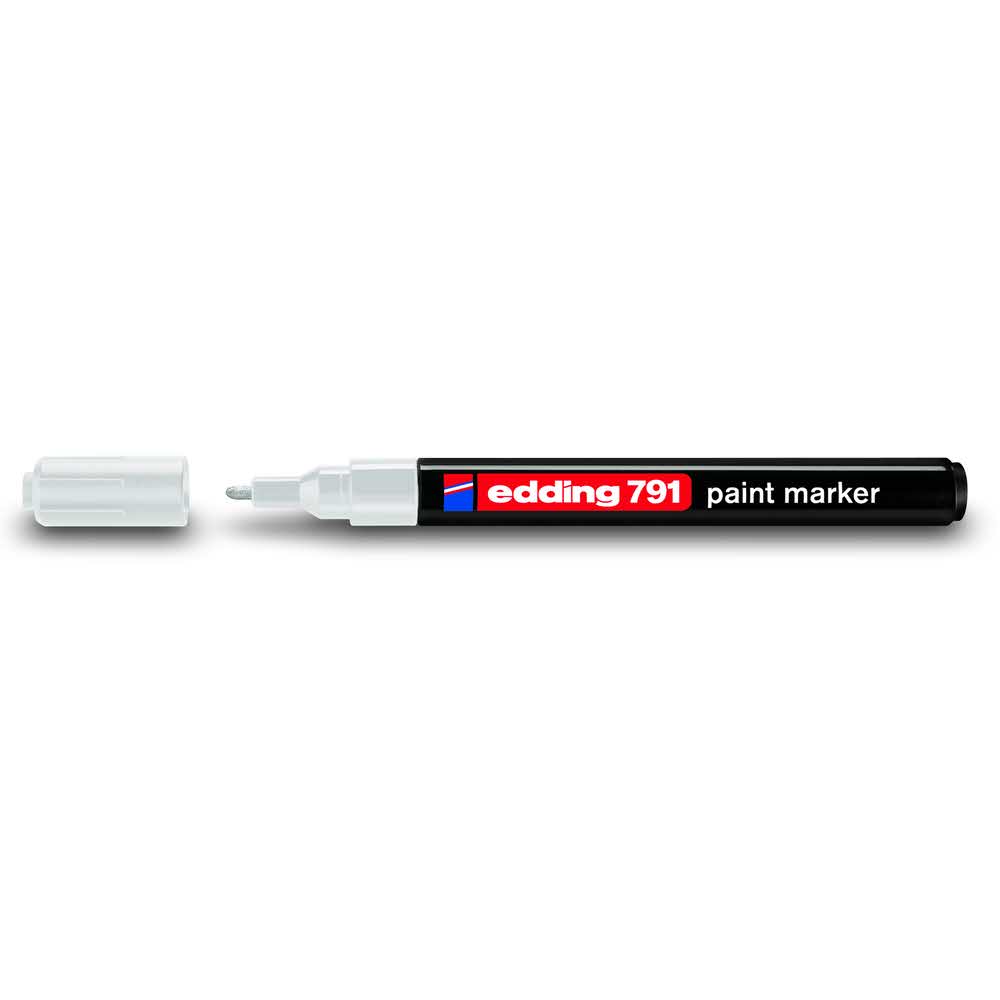 marker edding lakierowy okrągła końcówka 1 2mm biały alibiuro.pl 5