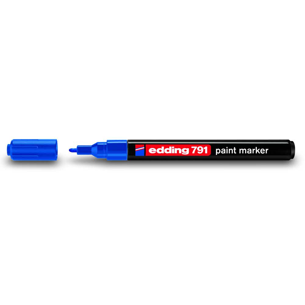 marker edding lakierowy okrągła końcówka 1 2mm niebieski alibiuro.pl 96