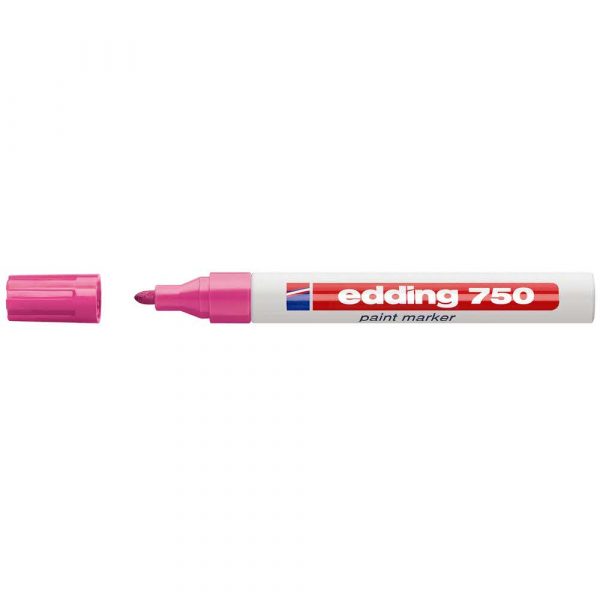 marker edding lakierowy okrągła końcówka 2 4mm różowy alibiuro.pl 76