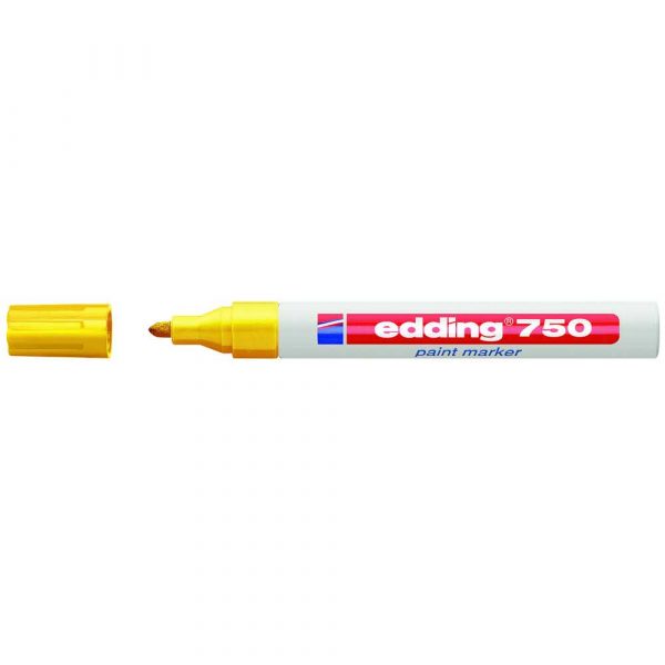 marker edding lakierowy okrągła końcówka 2 4mm żółty alibiuro.pl 79