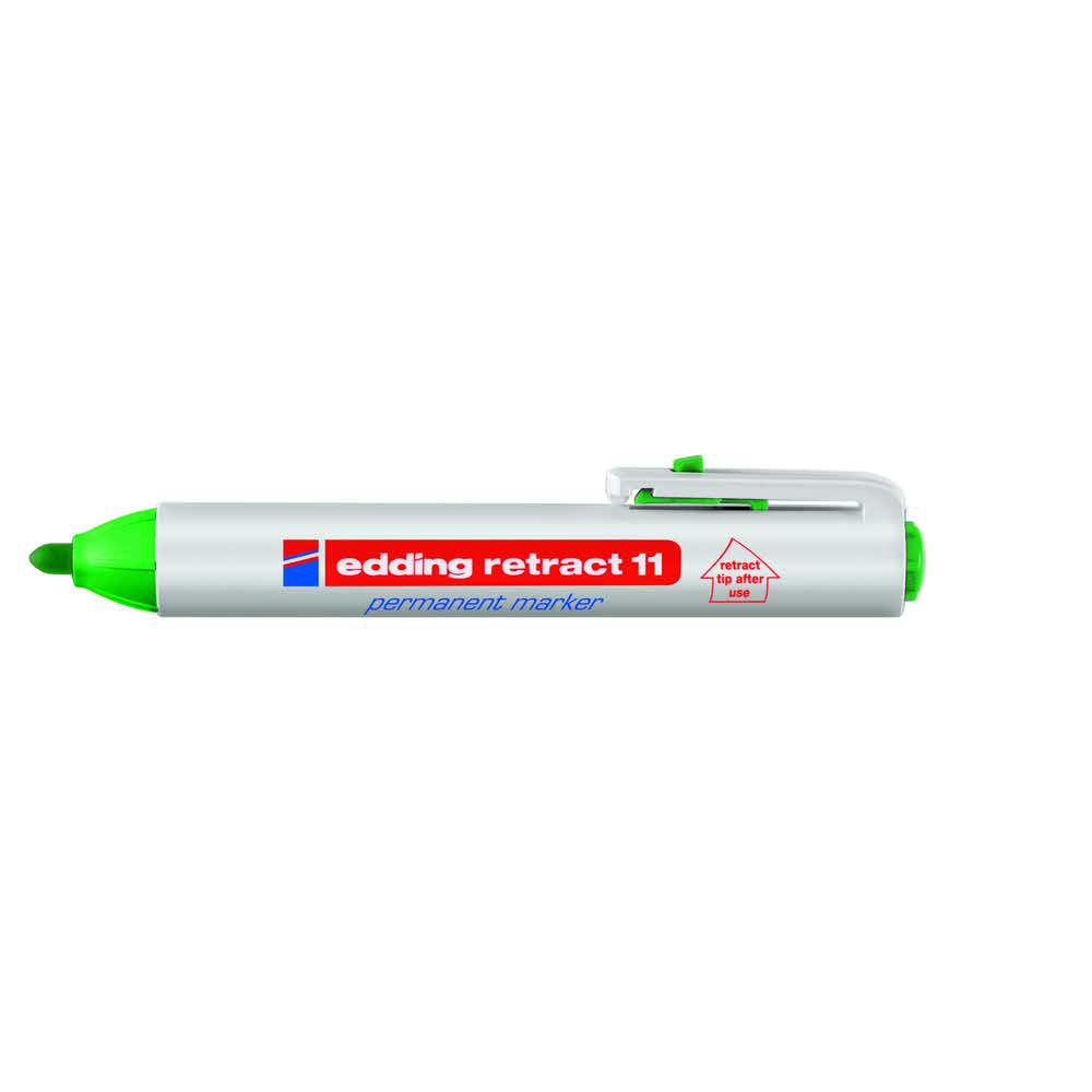 marker edding permanentny automatyczny okrągła końcówka 15 3mm zielony alibiuro.pl 73