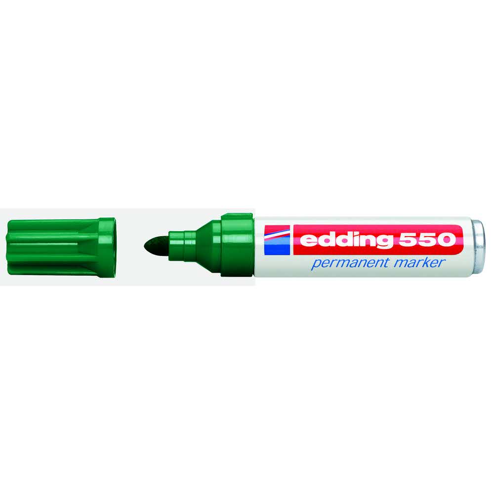 marker edding permanentny okrągła końcówka 3 4mm zielony alibiuro.pl 91