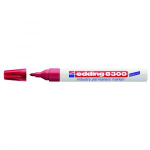 marker edding przemysłowy permanentny okrągła końcówka 15 3mm czerwony alibiuro.pl 62