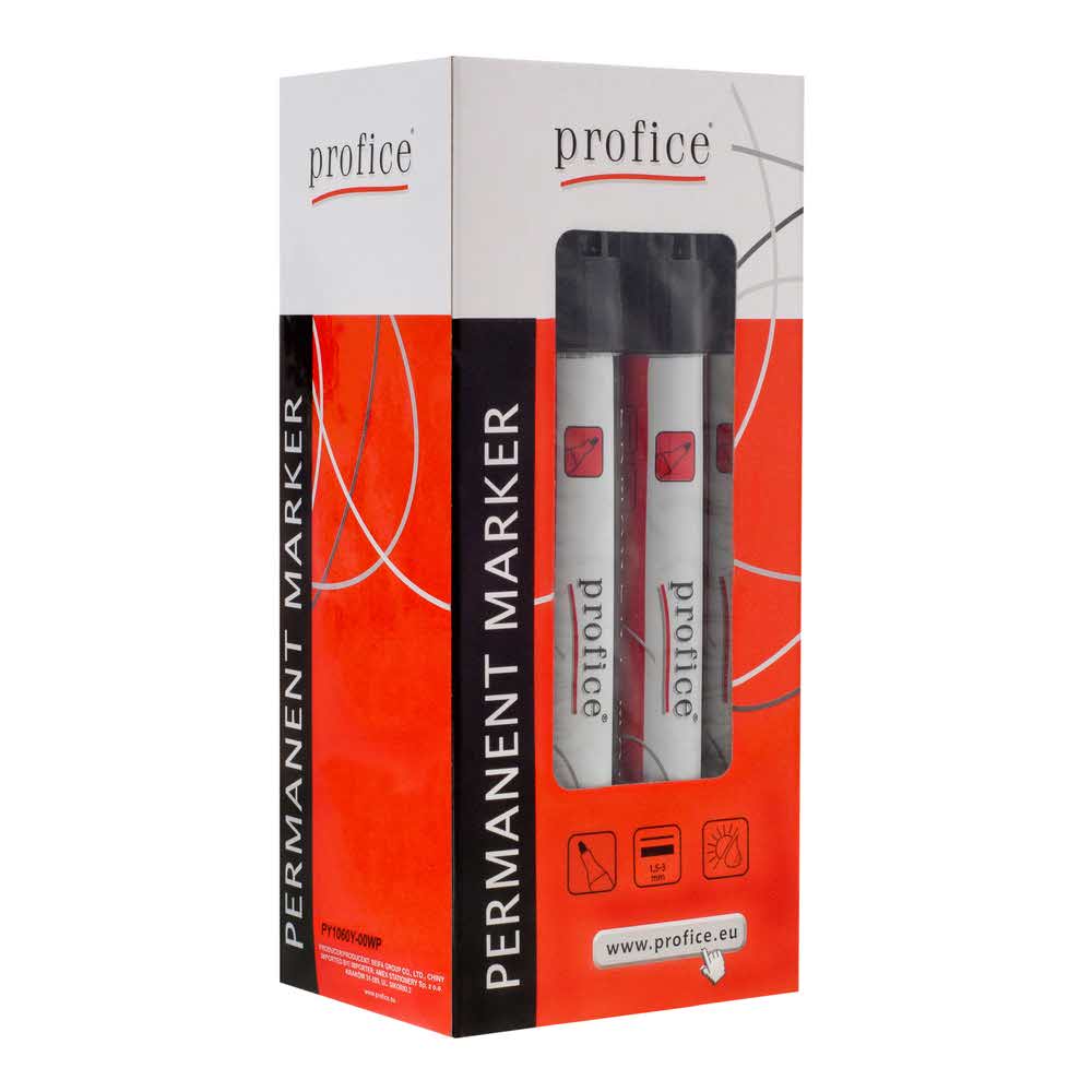 marker profice permanentny okrągła końcówka czarny alibiuro.pl 43