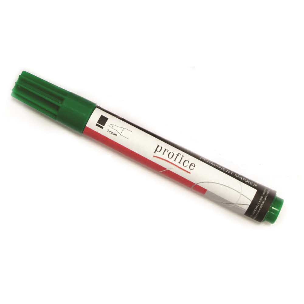 marker profice permanentny okrągła końcówka zielony alibiuro.pl 86