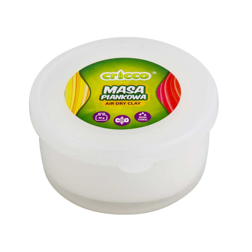 masa piankowa cricco 40g biała alibiuro.pl 5