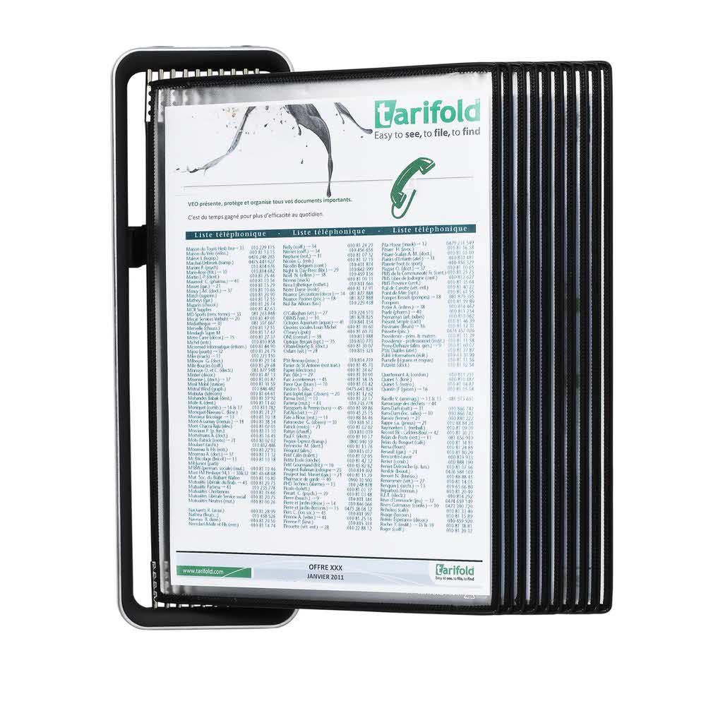 naścienny system prezentacyjny veo tarifold a4 10 paneli prezentacyjnych alibiuro.pl 8