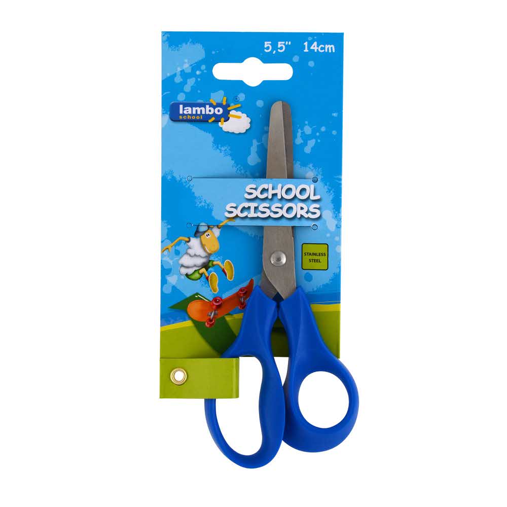 nożyczki lambo school z ergonomicznymuchwytem 14 cm alibiuro.pl 5