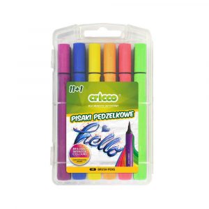 pisaki pędzelkowe cricco 11+1 kol.kaseta alibiuro.pl 32