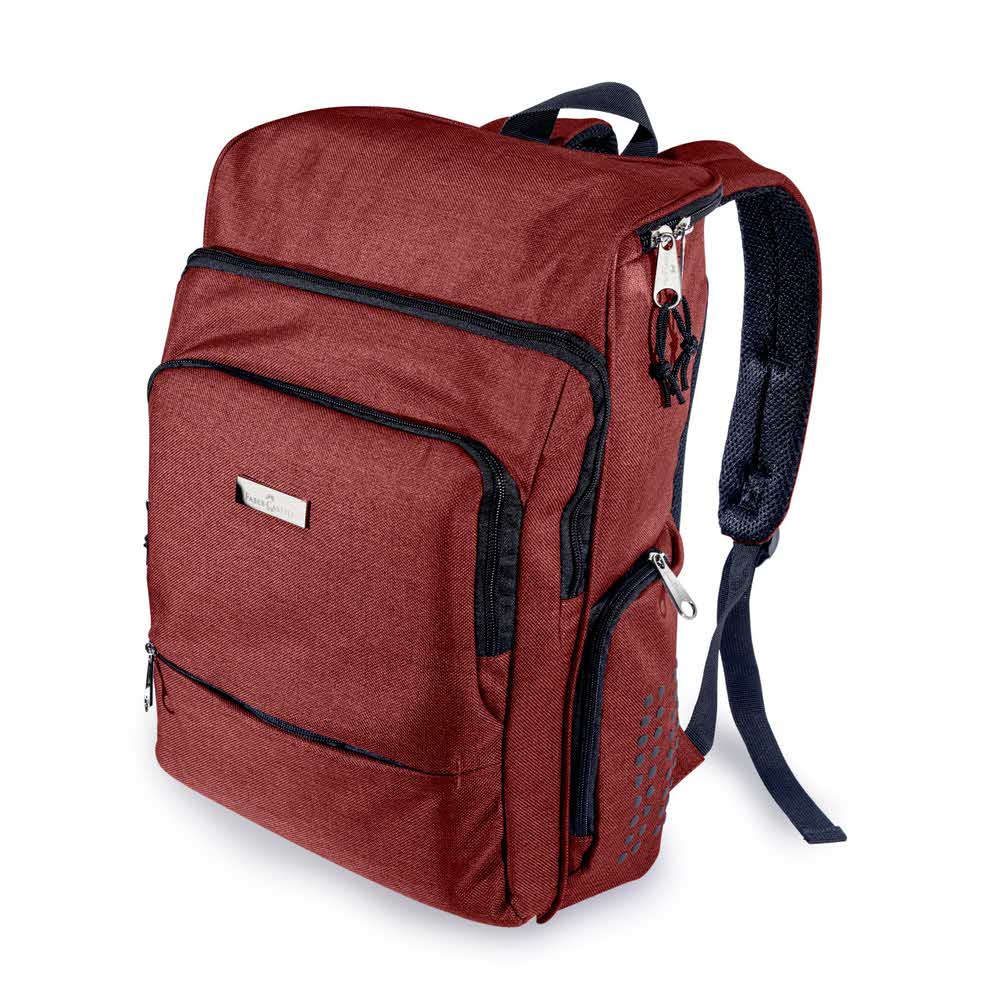 plecak grip executive czerwony marsala faber castell alibiuro.pl 8