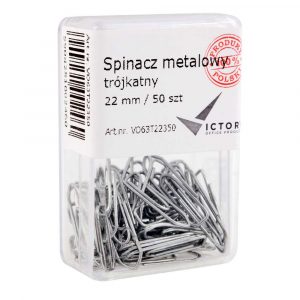 spinacz metalowy trójkątny 45mm op3 20sztvictory office alibiuro.pl 7