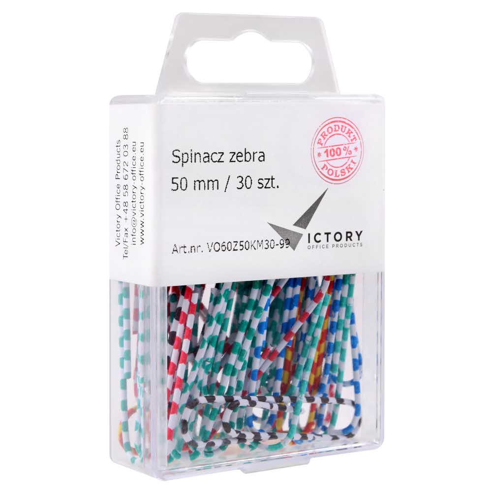 spinacz zebra 50 opkm 30 sztvictoryoffice alibiuro.pl 89