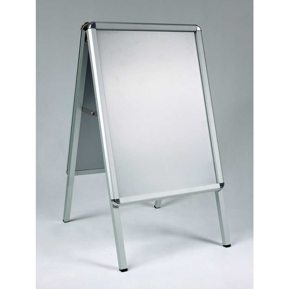 stojak obustronny aluminiowy na plakaty50x70cmb2 h96cm owz pleksi alibiuro.pl 33
