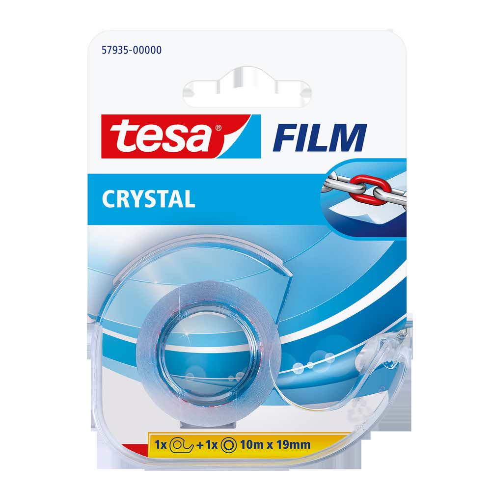 taśma biurowa tesafilm crystal 10m x19mm dyspenser alibiuro.pl 96