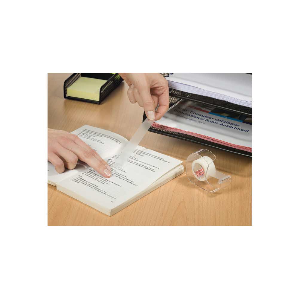 taśma biurowa tesafilm invisibe 10mx19mm matowa przezroczysta alibiuro.pl 45