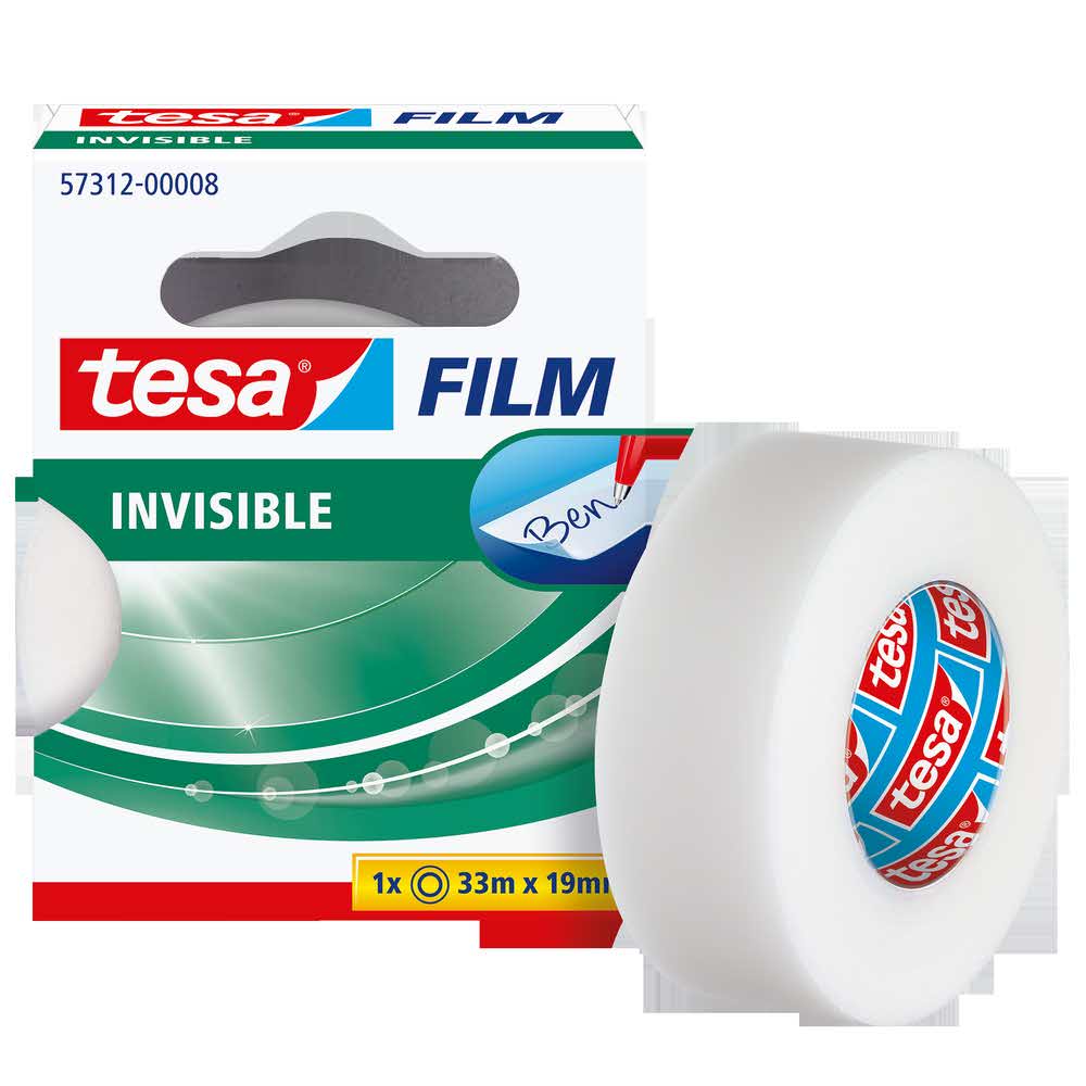 taśma biurowa tesafilm invisible mleczna 33m x 19mm alibiuro.pl 78